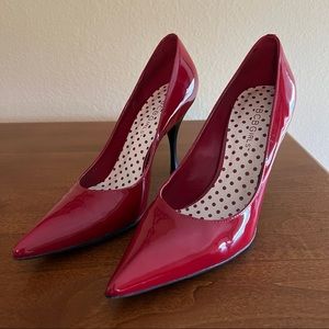 BCBGirls Red Patent Heels